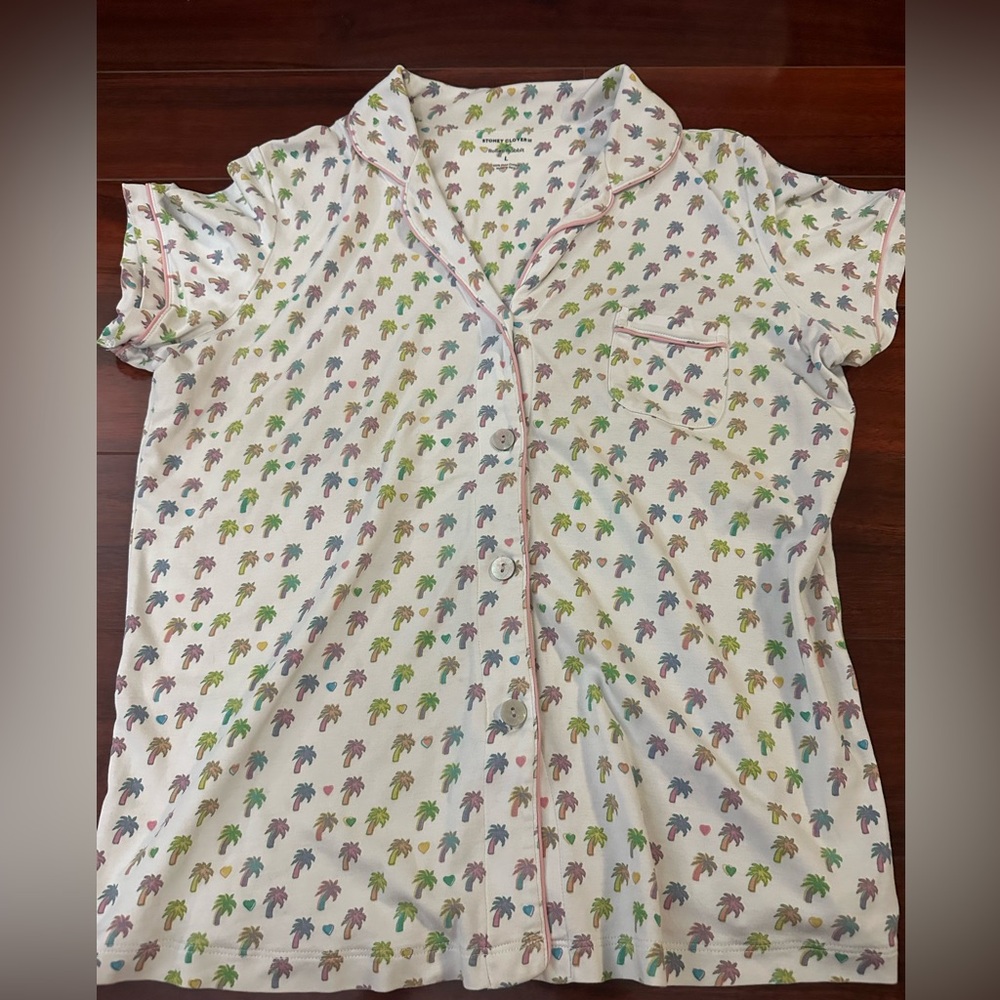 Roller rabbit polo pajama top